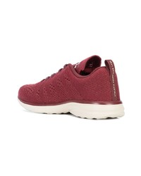 Женские темно-красные низкие кеды от Apl