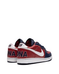 Мужские темно-красные низкие кеды от Nike