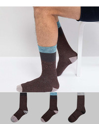 Мужские темно-красные носки от Asos