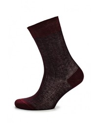 Мужские темно-красные носки от Byford
