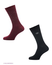 Мужские темно-красные носки от Skinija