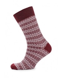 Мужские темно-красные носки от Topman