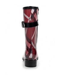 Женские темно-красные резиновые сапоги от Mon Ami