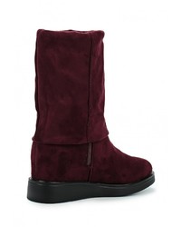 Темно-красные сапоги от Super Mode