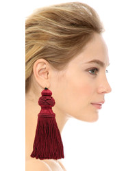 Темно-красные серьги от Vanessa Mooney