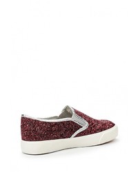 Женские темно-красные слипоны от Bella Comoda