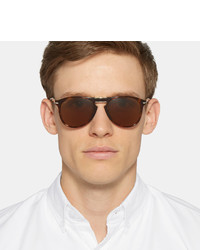 Мужские темно-красные солнцезащитные очки от Persol