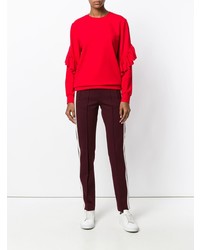 Женские темно-красные спортивные штаны от Dondup