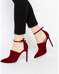 Темно-красные туфли от Asos