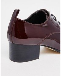 Темно-красные туфли от Asos