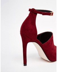 Темно-красные туфли от Asos