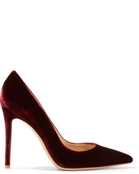 Темно-красные туфли от Gianvito Rossi