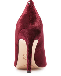 Темно-красные туфли от Sam Edelman