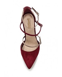 Темно-красные туфли от Topshop