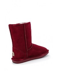 Темно-красные угги от BearPaw