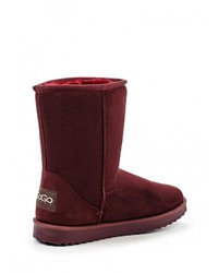 Темно-красные угги от Go-Go