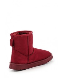 Темно-красные угги от Super Mode