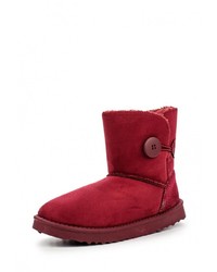 Темно-красные угги от Super Mode