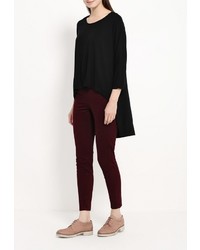 Темно-красные узкие брюки от adL