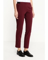 Темно-красные узкие брюки от Befree