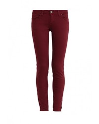 Темно-красные узкие брюки от Rinascimento