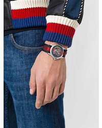 Мужские темно-красные часы от Gucci