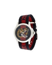 Мужские темно-красные часы от Gucci