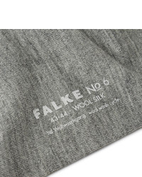 Мужские темно-красные шерстяные носки от Falke