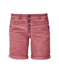 Женские темно-красные шорты