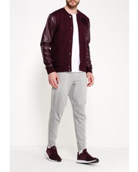 Мужской темно-красный бомбер от adidas Performance