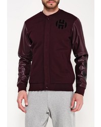 Мужской темно-красный бомбер от adidas Performance