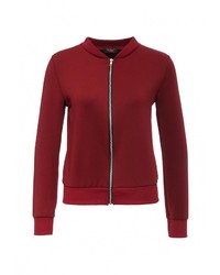 Женский темно-красный бомбер от Edge Clothing