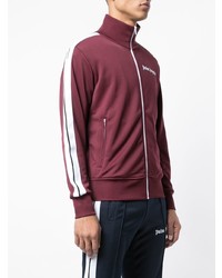 Мужской темно-красный бомбер от Palm Angels