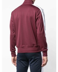 Мужской темно-красный бомбер от Palm Angels