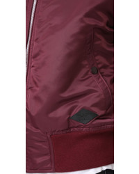 Женский темно-красный бомбер от Rag & Bone