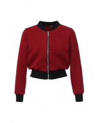 Женский темно-красный бомбер от Sense