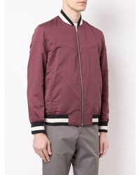 Мужской темно-красный бомбер от Cerruti 1881