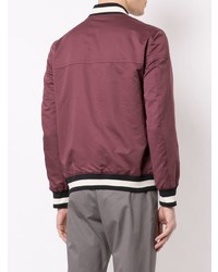 Мужской темно-красный бомбер от Cerruti 1881