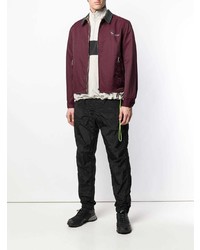 Мужской темно-красный бомбер от Lanvin