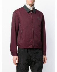 Мужской темно-красный бомбер от Lanvin