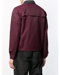 Мужской темно-красный бомбер от Lanvin