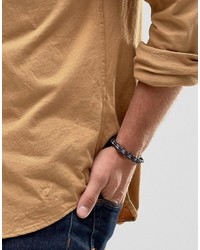 Мужской темно-красный браслет от Jack Wills