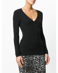 Женский темно-красный вязаный свитер от Tom Ford