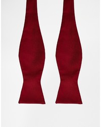 Мужской темно-красный галстук-бабочка от Asos