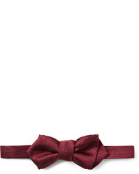 Мужской темно-красный галстук-бабочка от Charvet