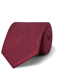 Мужской темно-красный галстук от Charvet