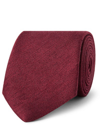 Мужской темно-красный галстук от Charvet