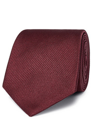 Мужской темно-красный галстук от Giorgio Armani