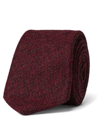Мужской темно-красный галстук от Gucci