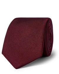 Мужской темно-красный галстук от Hugo Boss